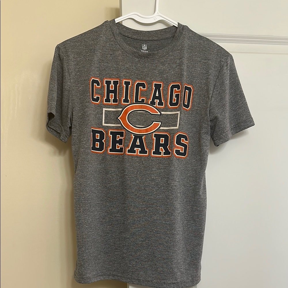 NFL Chicago Bears Gray and Orange Tee